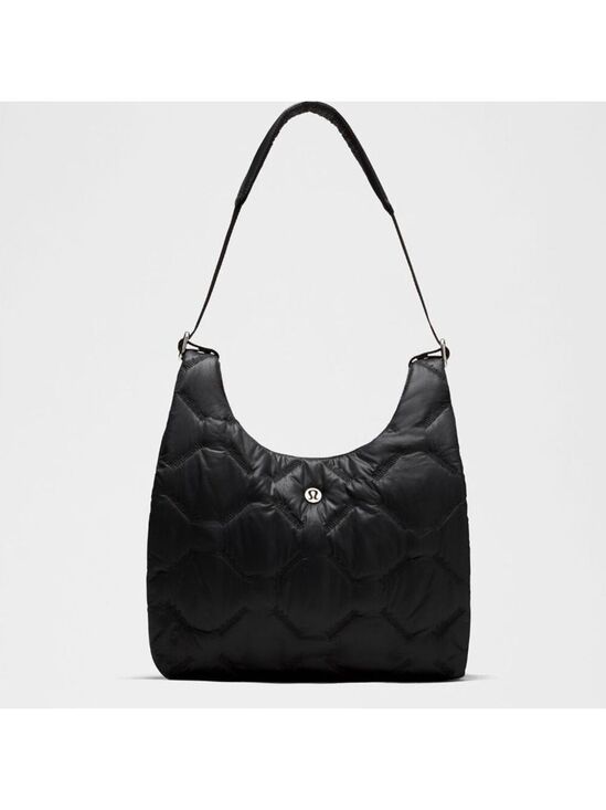 lululemon athletica Handbags - Lululemon Quilty Pleasures Shoulder Bag Mini 5L black-NWT